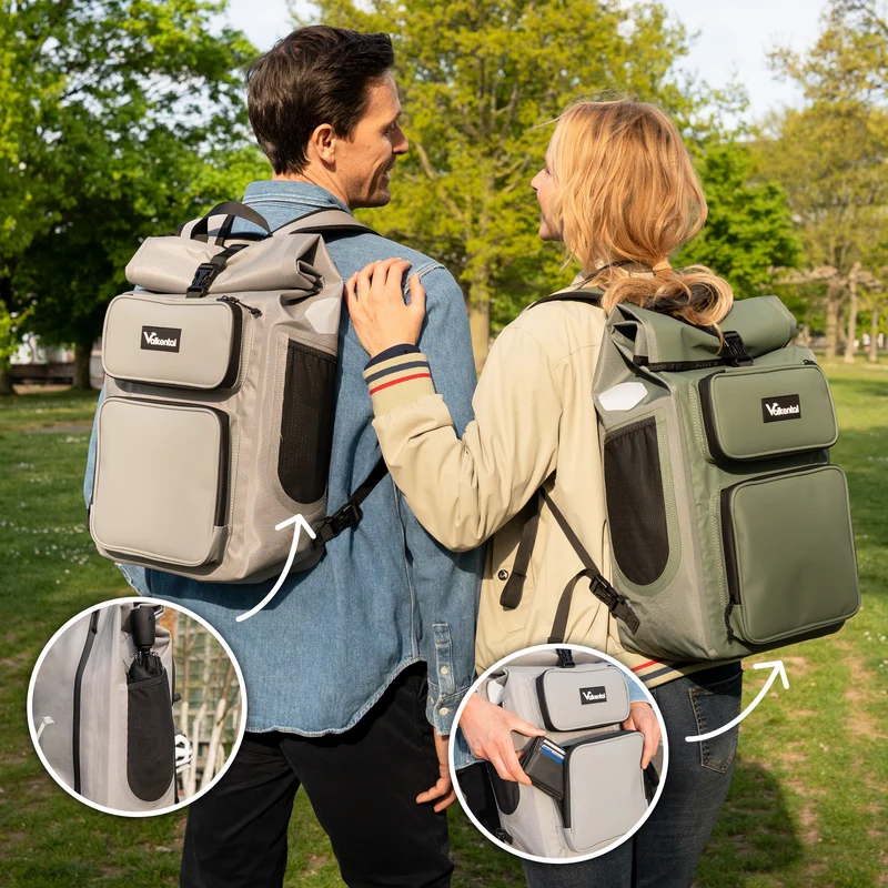 UrbanX 2.0 - Sacoche de vélo et sac à dos 2 en 1 pour la ville