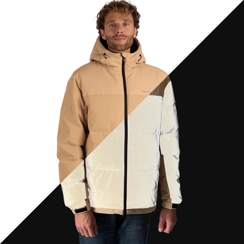 Reflective Puffer - Doudoune 100 % réfléchissante