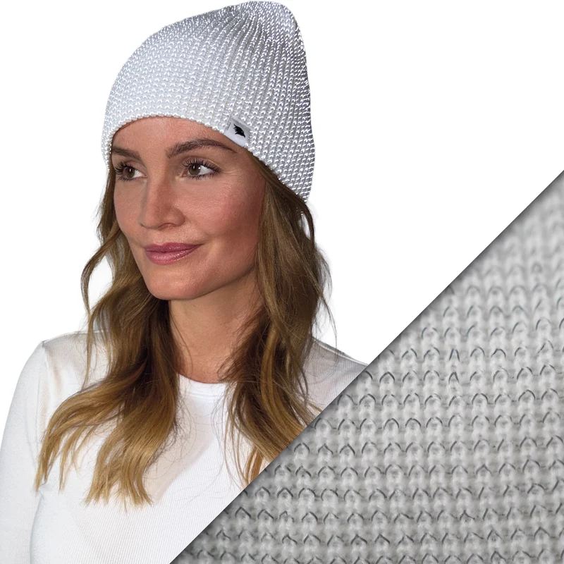 Reflective Beanie - Bonnet tricoté avec fil réfléchissant