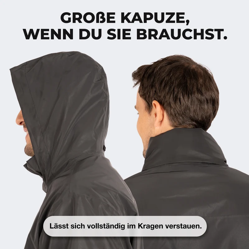 Veste 3 en 1 Smart Jacket - 100 % réfléchissante et imperméable