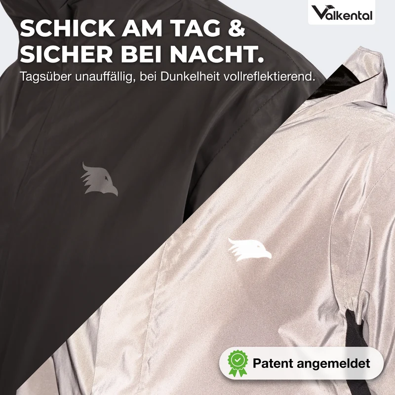 Veste 3 en 1 Smart Jacket - 100 % réfléchissante et imperméable