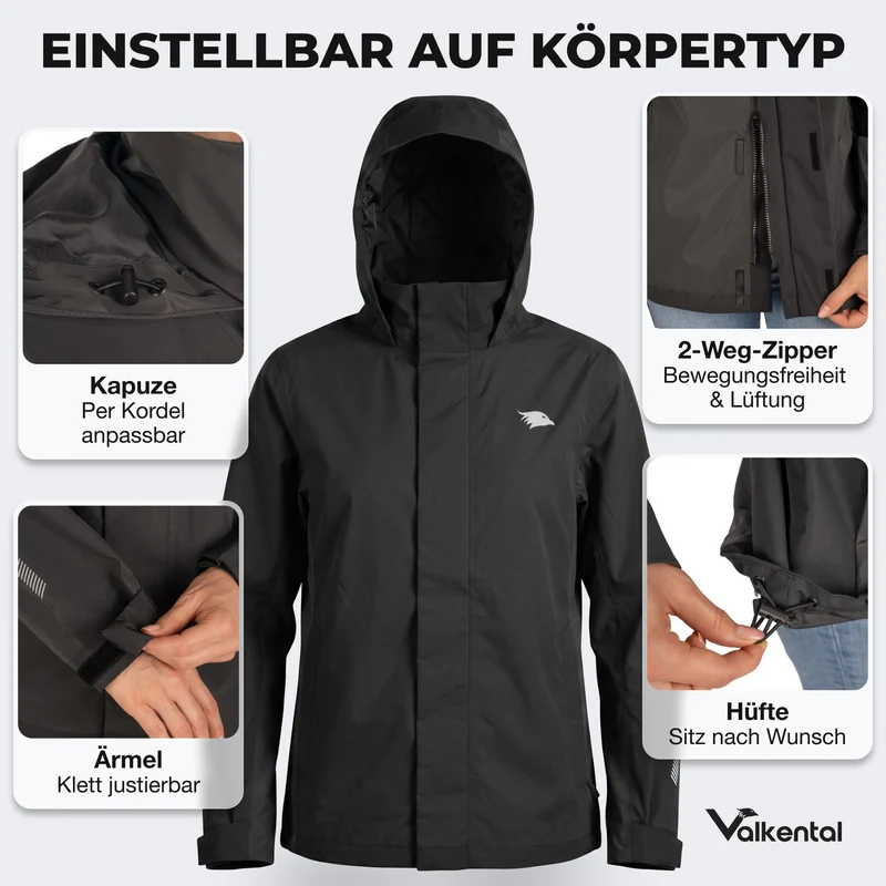 Veste 3 en 1 Smart Jacket - 100 % réfléchissante et imperméable