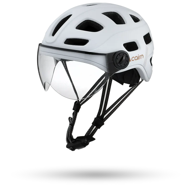 QUARTZ VISOR MAT METALLIC WHITE
