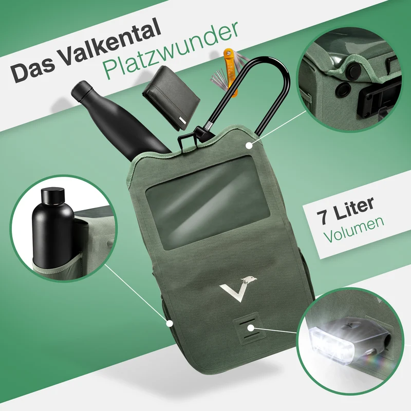 Front Pack - Sacoche de guidon robuste et étanche
