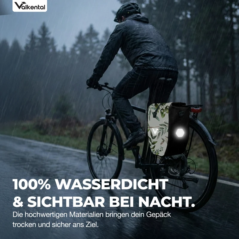 Sac à vélo - grand sac de porte-bagages imperméable