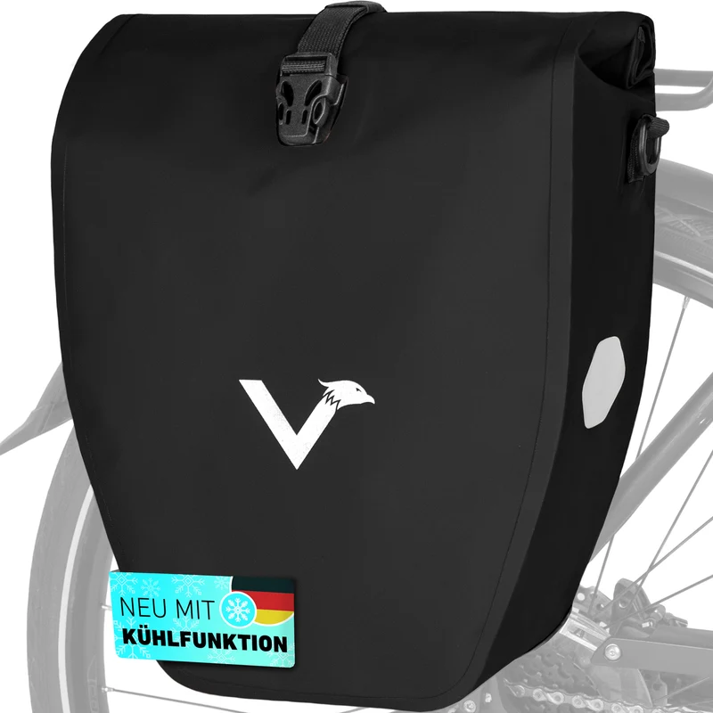 Sac à vélo - grand sac de porte-bagages imperméable
