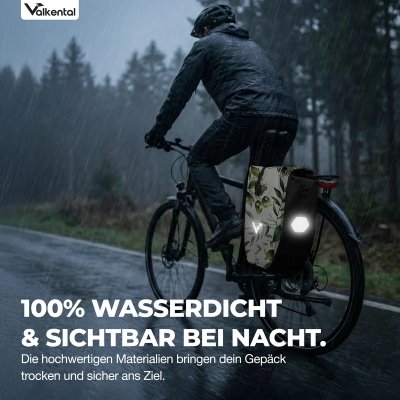 Sac à vélo - grand sac de porte-bagages imperméable