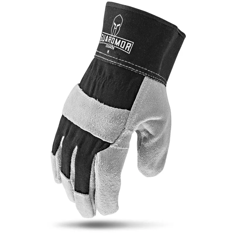 Gants en cuir fendu - Lot de 12