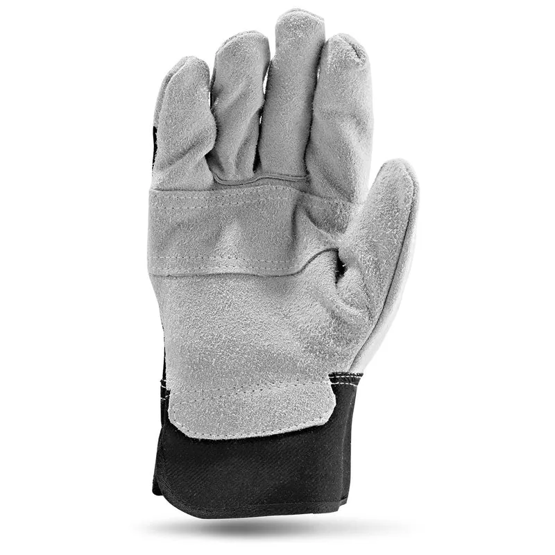 Gants en cuir fendu - Lot de 12