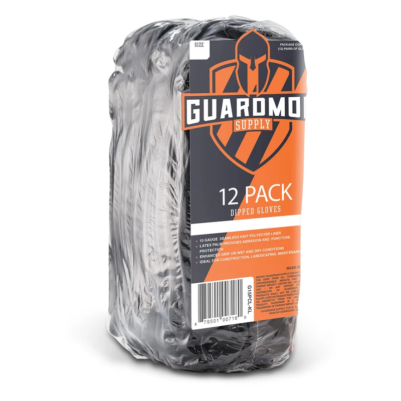 Gants en mousse de nitrile - Paquet de 12