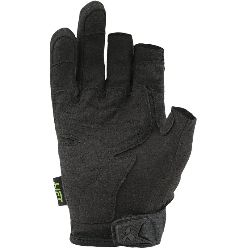 Gant ENCADRÉ (Noir/Noir)