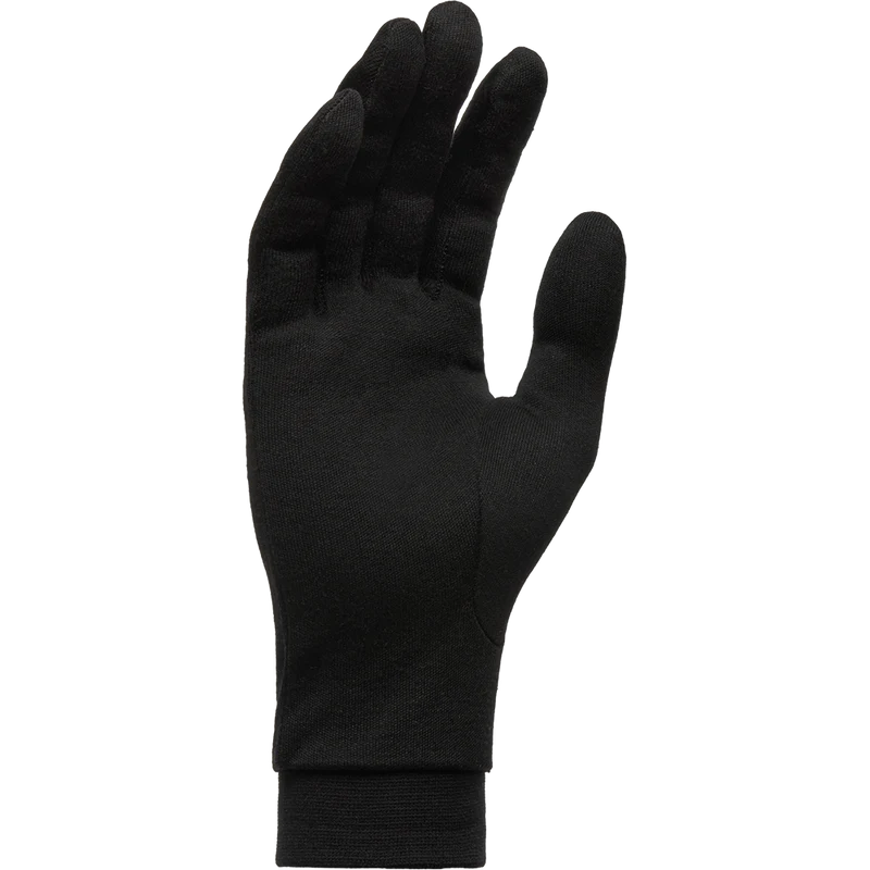 SILK GLOVES J BLACK