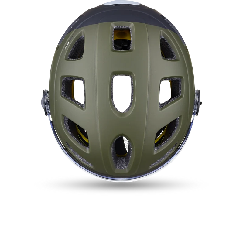 QUARTZ VISOR MIPS® MAT FOREST BLACK