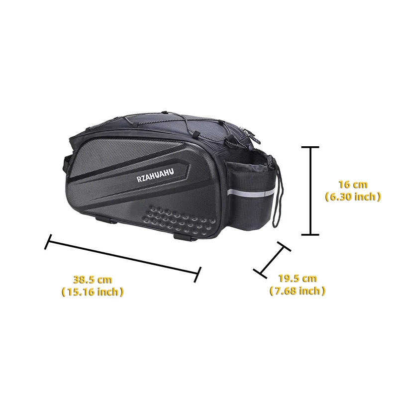 Sacoche imperméable pour porte-bagages arrière de vélo