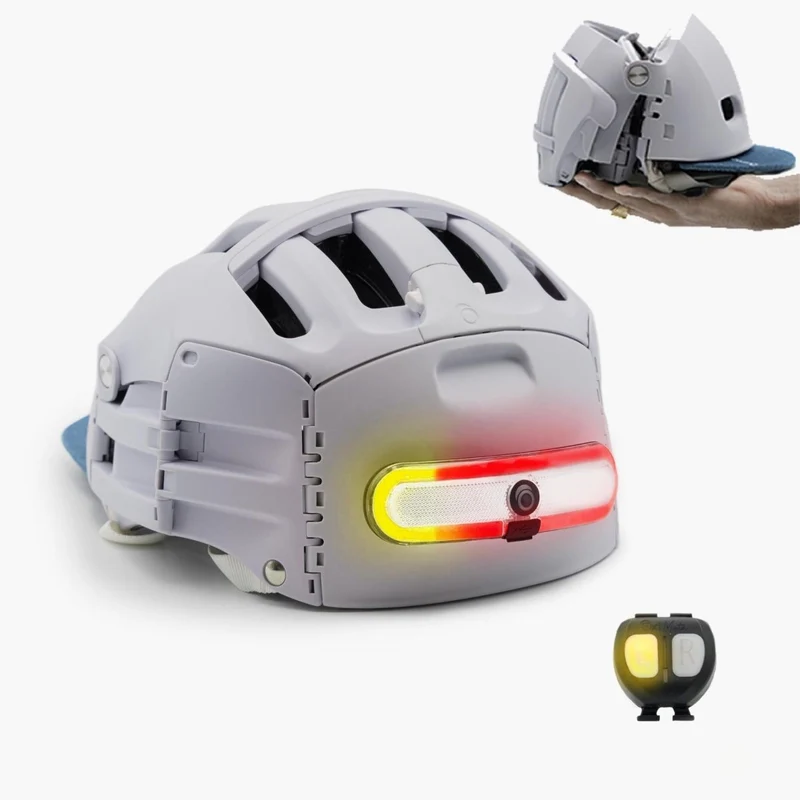 Overade PLIXI TURN – Casque Pliable avec Lumière
