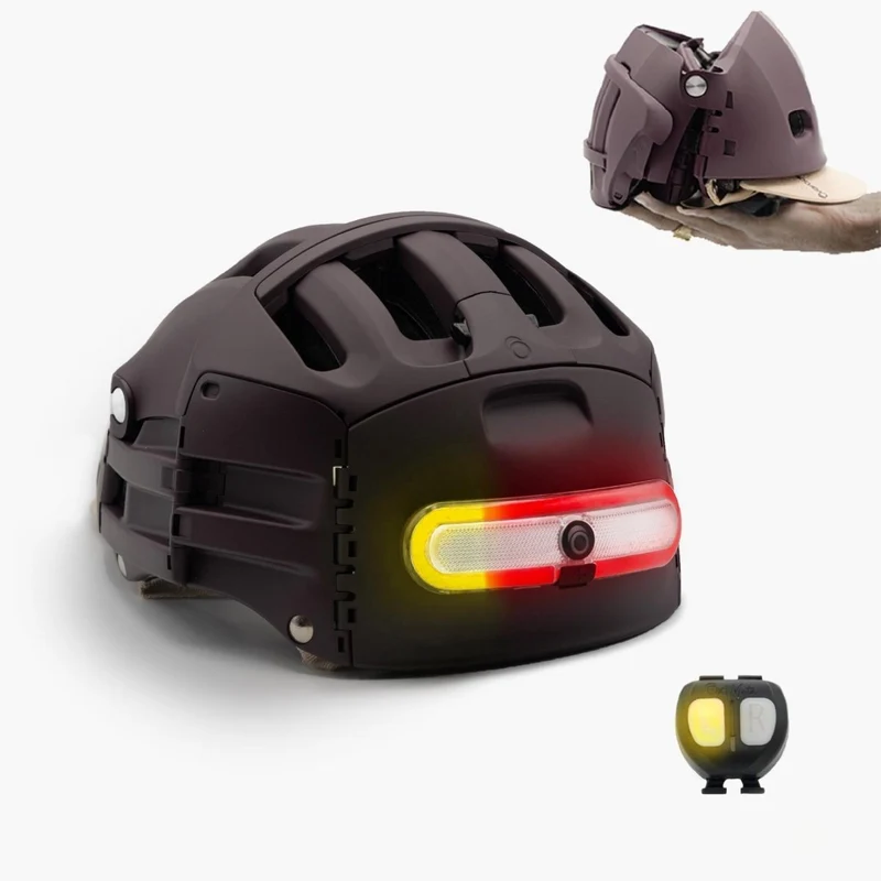 Overade PLIXI TURN – Casque Pliable avec Lumière