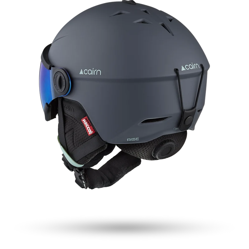 RISE VISOR PURE MAT GRAPHITE JADE