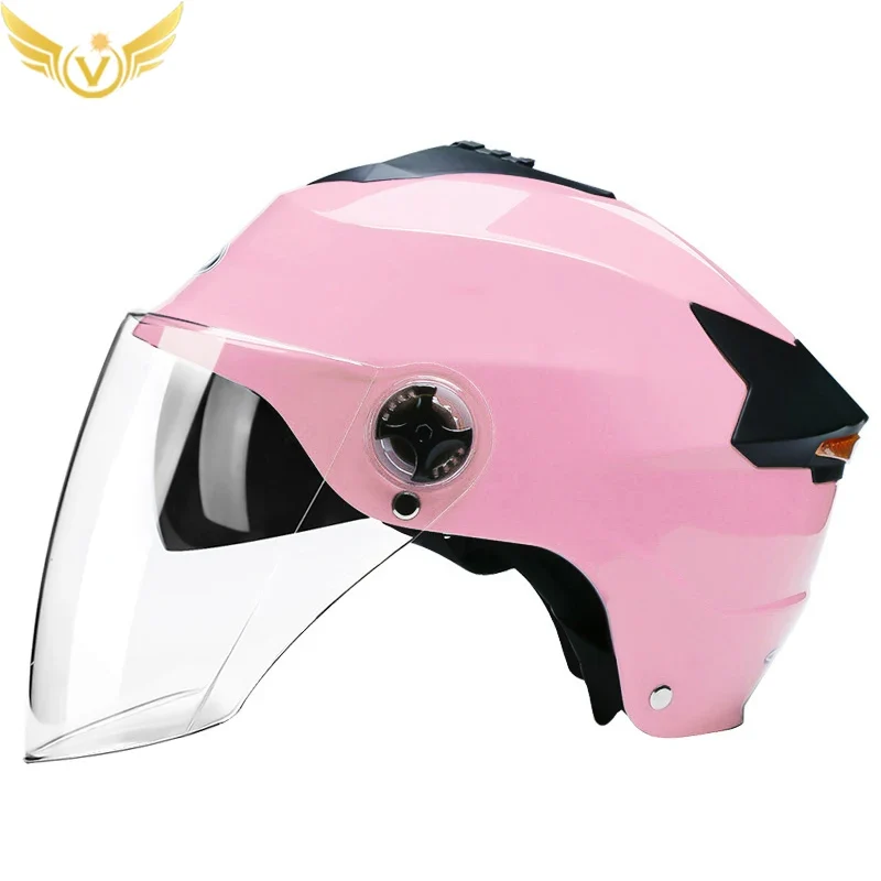 Kukirin - Casque Vélo Léger avec Lumières LED | Casque Moto Demi-Casque Unisexe
