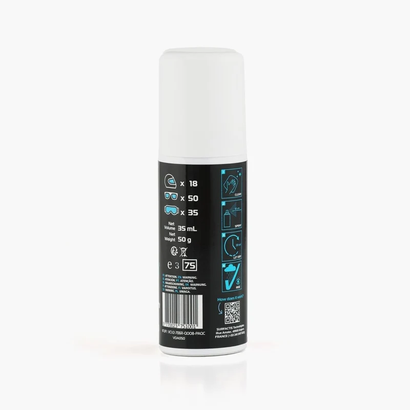 Spray ANTI-PLUIE VISIODRY® - Pour Visière Casque LIFE