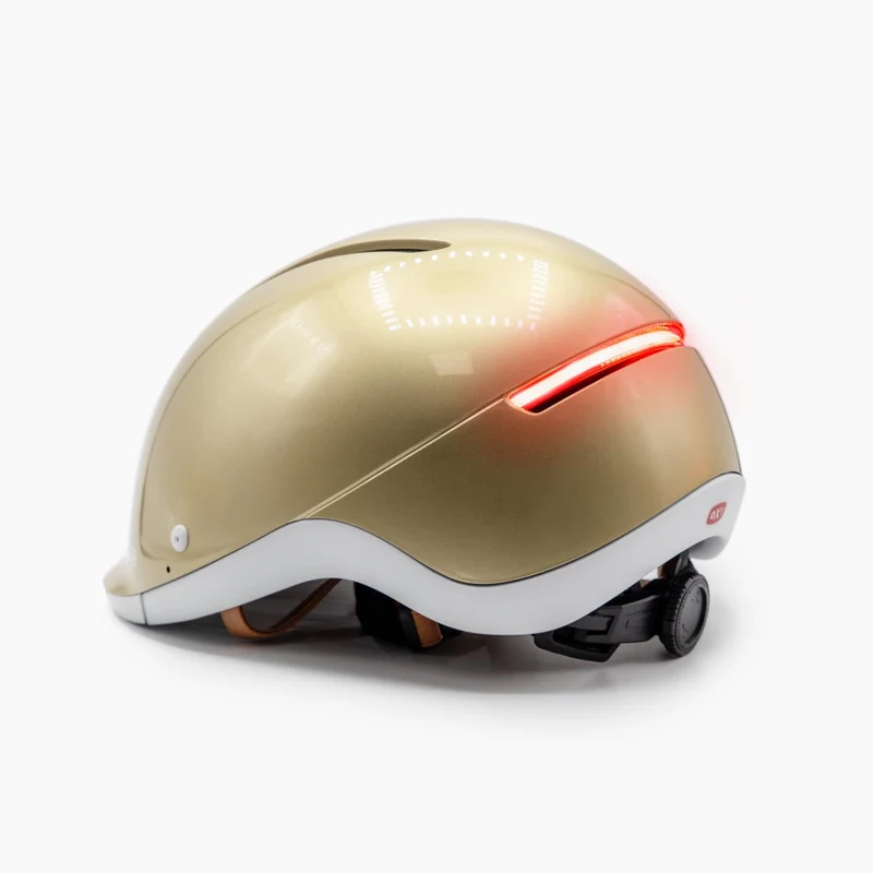 Overade LIFE - Casque Vélo Lumineux avec Clignotants