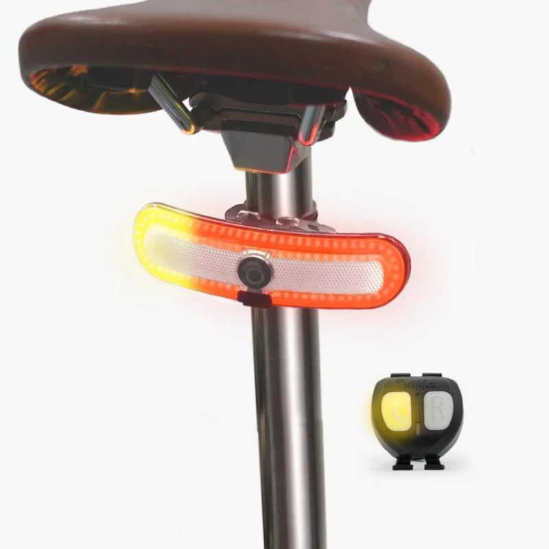 Overade TURN - Éclairage AR Vélo/Casque – Clignotants – Détecteur Feu Stop
