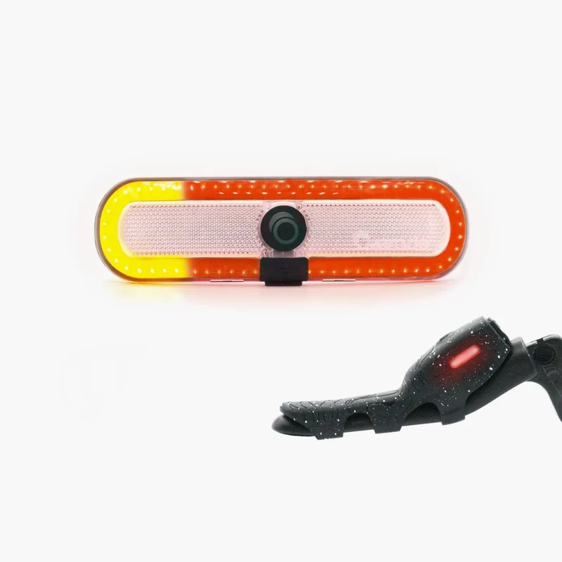 Overade TURN - Éclairage AR Vélo/Casque – Clignotants – Détecteur Feu Stop