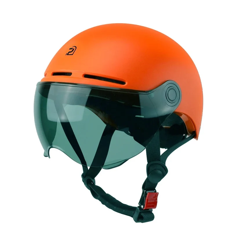 Casque Vélo Ville PEMILA avec Protection Auditive et Visière – Légèreté et Sécurité pour Cyclistes Urbains