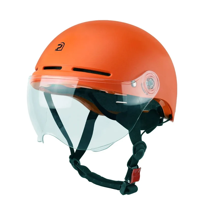Casque Vélo Ville PEMILA avec Protection Auditive et Visière – Légèreté et Sécurité pour Cyclistes Urbains