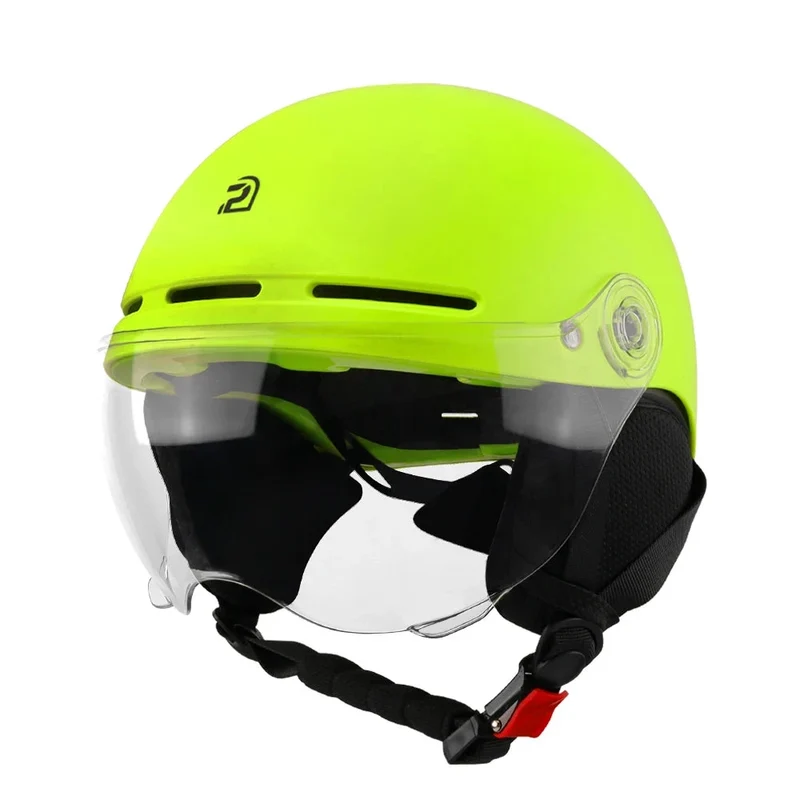 Casque Vélo Ville PEMILA avec Protection Auditive et Visière – Légèreté et Sécurité pour Cyclistes Urbains