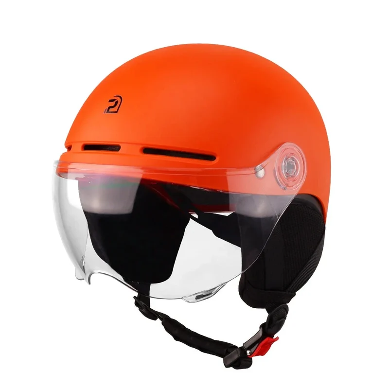 Casque Vélo Ville PEMILA avec Protection Auditive et Visière – Légèreté et Sécurité pour Cyclistes Urbains