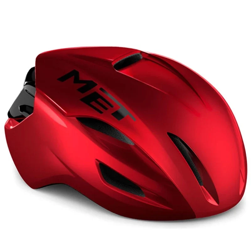 Italy MET Manta - Casque Vélo Route Aérodynamique | Casque Ultraléger de Cyclisme