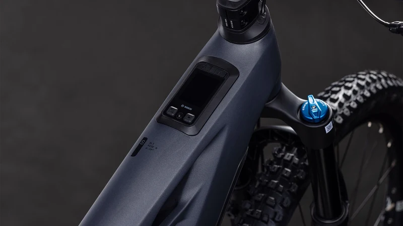 Cube | Vélo électrique Stereo Hybrid ONE44 HPC SLX 800 gris et orange