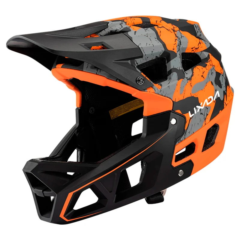 LIXADA Casque Intégral VTT pour Adultes - Léger, Aéré, et Confortable
