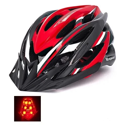 VICTGOAL - Casque de vélo Ultralight Feux arrière LED pour hommes - Sécurité et confort pour le cyclisme