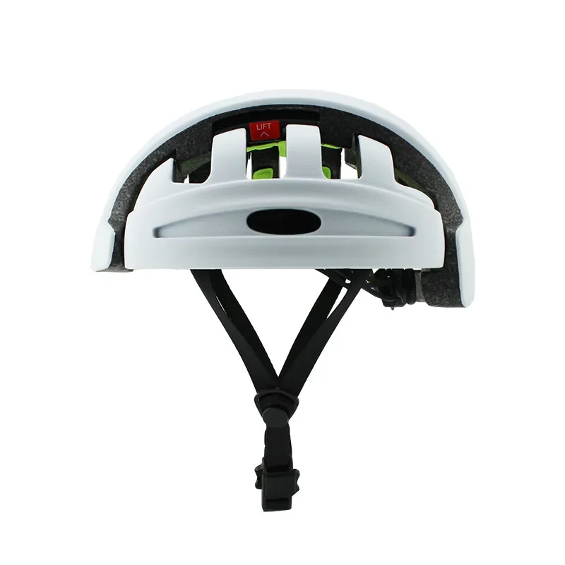 Casque de Vélo Portable pour la Ville - Casque Sécurité Pliable Haute Résistance, Modèle FT88