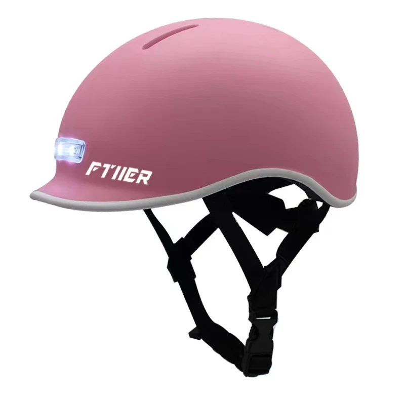 Casque de Vélo Intelligent FTIIER avec Feu Arrière pour Adulte - Sécurité et Confort