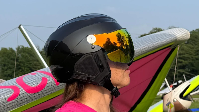 Icaro 2000 ECO Casque parapente avec visière (optionnelle)