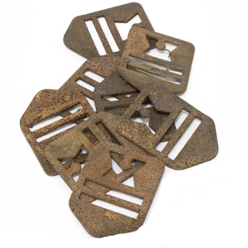 Boucle Jugulaire casque US M1 - Rouillée