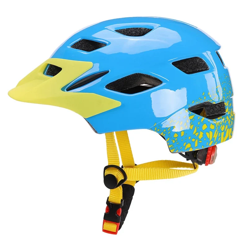 Casque de Vélo NAPLUD pour Enfants avec Feux Arrière - Sécurité et Style - Taille 48-56cm