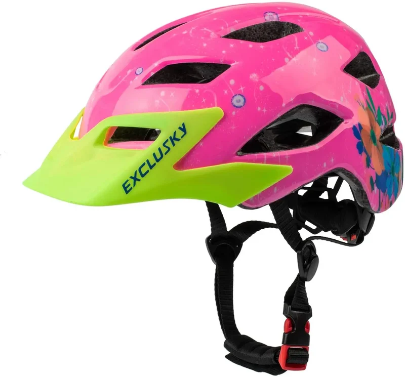 Casque de Vélo Ultraléger Exclusky pour Enfant - Sécurité et Confort sur Route et Montagne