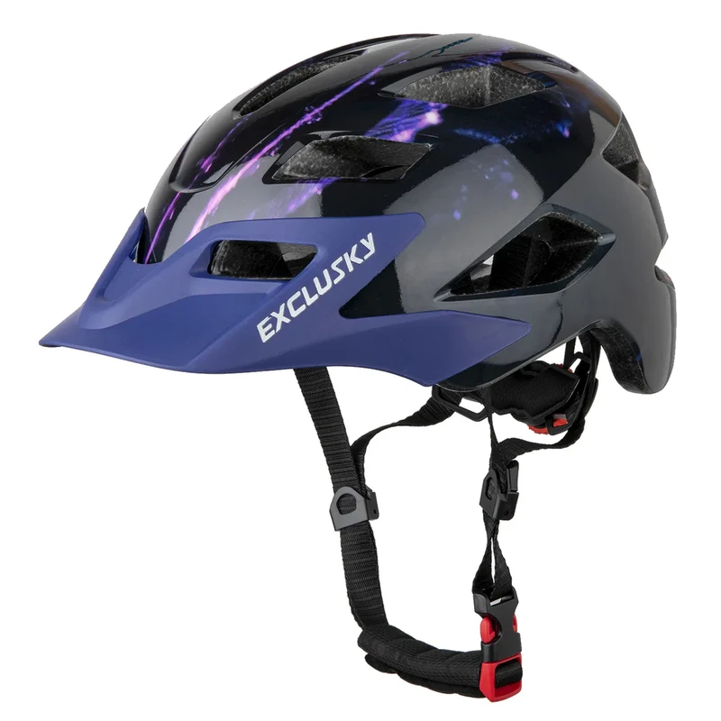 Casque de Vélo Ultraléger Exclusky pour Enfant - Sécurité et Confort sur Route et Montagne