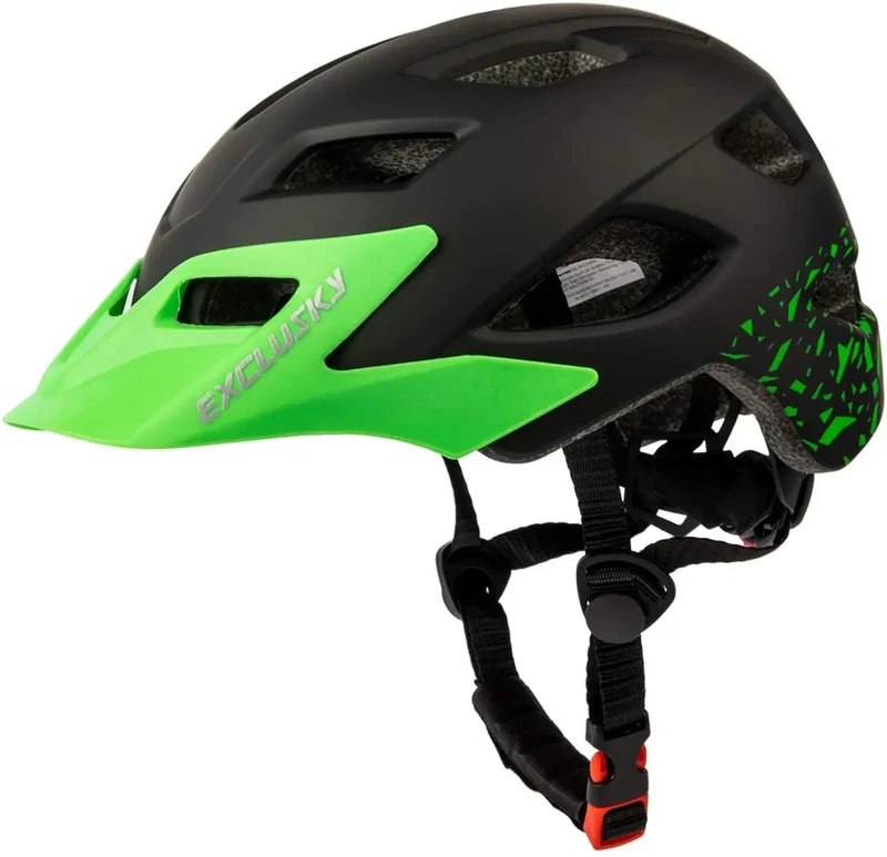 Casque de Vélo Ultraléger Exclusky pour Enfant - Sécurité et Confort sur Route et Montagne