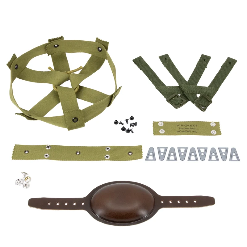 Kit Liner Parachutiste US M1 - Mentonnière Cuir
