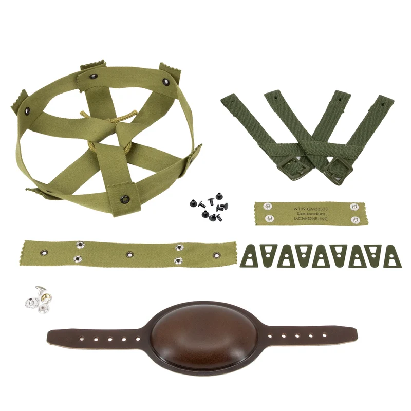 Kit Liner Parachutiste US M1 - Mentonnière Cuir