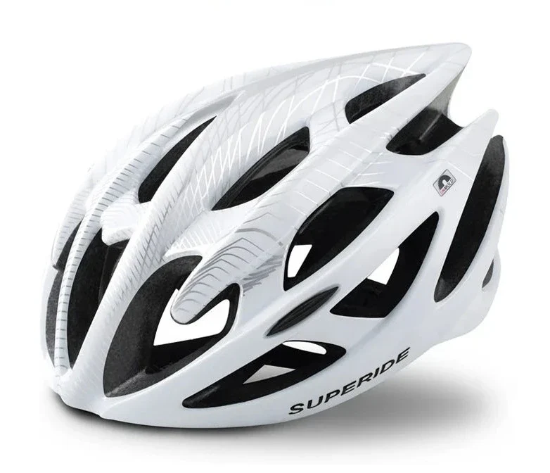 Superide - Casque de Vélo de Route Ultra-Léger avec Feu Arrière - Sécurité et Confort