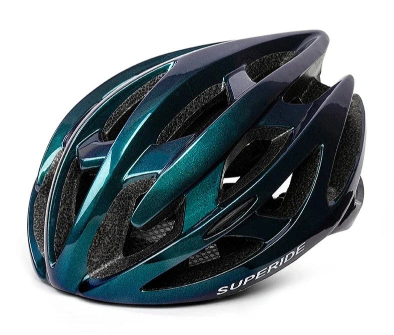 Superide - Casque de Vélo de Route Ultra-Léger avec Feu Arrière - Sécurité et Confort