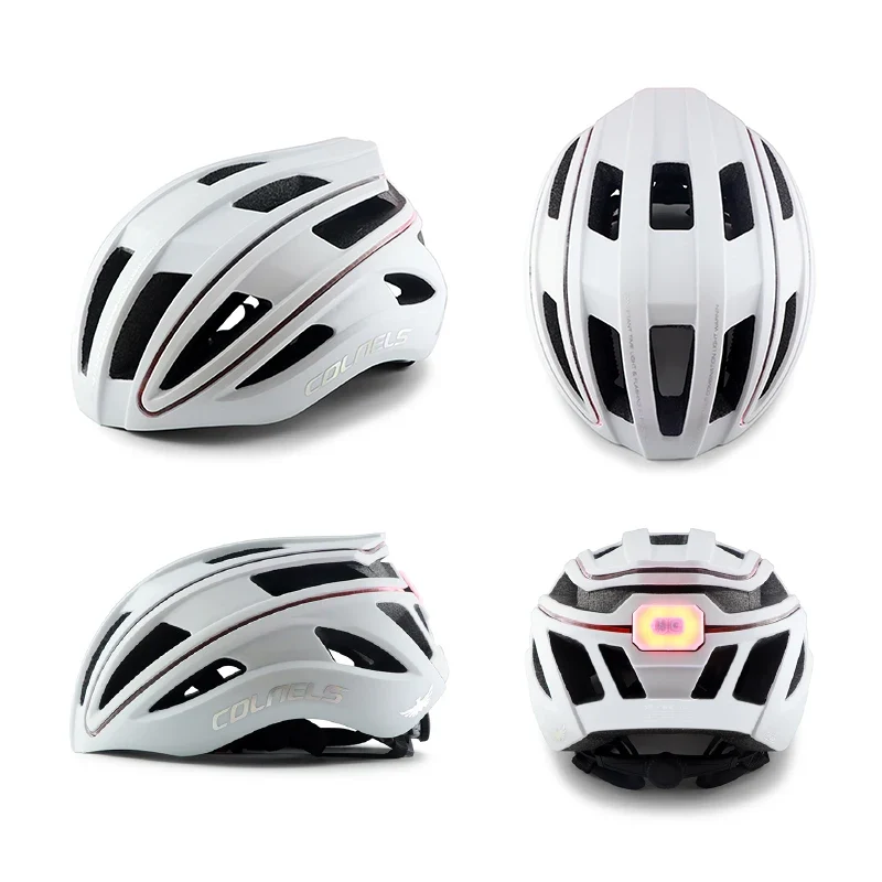 Colnels - Casque de Vélo avec Lumières LED pour Sécurité et Style | Casque Vélo Route