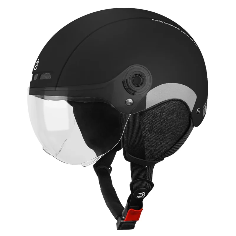 PEMILA-Casque de vélo avec lunettes - Protection et Style pour Cyclistes Urbains