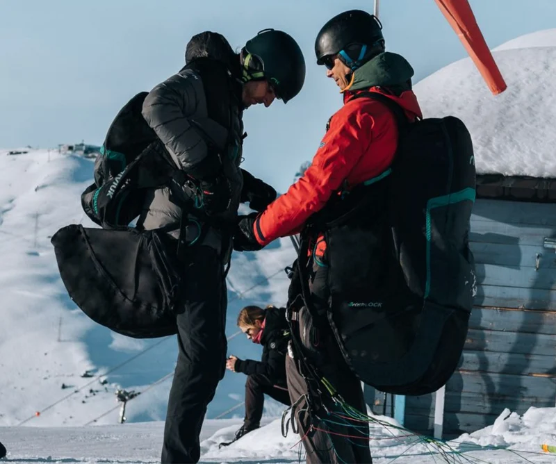 Pack parapente biplace