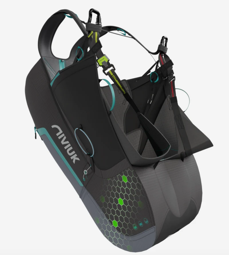 Pack parapente biplace